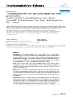 báo cáo khoa học: 