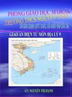 Giáo án bồi dưỡng tham khảo hay môn địa lý 9 dân số và gia tăng dân số