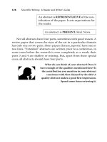 Scientific Writing - A Reader and Writer''''s Guide - J lebrun (World 2007) Episode 8 ppt