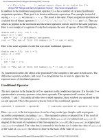 Core C++ A Software Engineering Approach phần 2 pptx