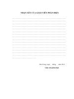 Đánh giá chất lượng sản phẩm tôm đông lạnh tại công ty cổ phần nha trang seafoods f17