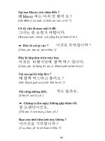 4500 câu giao tiếp Hàn - Việt part 2 pptx