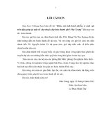 Khảo sát tình hình nhiễm vi sinh vật trên đậu phụ tại một số chợ thuộc địa bàn thành phố nha trang