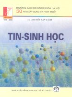 Giáo trình Tin - Sinh học part 1 potx