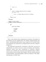 Essential C# 3.0 FOR NET FRAMEWORK 3.5 PHẦN 5 docx