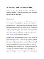 Sự khác nhau trong ẩm thực vùng miền Ý pptx