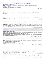 lý thuyết về tán sắc ánh sáng ôn tập vật lý tppt