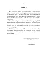 Quản trị quan hệ khách hàng tại ngân hàng đầu tư và phát triển việt nam chi nhánh khánh hòa