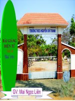 giáo án sinh học lớp 7 tham khảo đặc điểm chung của ruột khoang