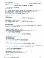 công ty cổ phần sông đà 3 báo cáo tài chính cho kỳ kế toán kết thúc ngày 31 tháng 3 năm 2014