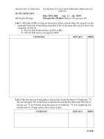 KỲ THI KHU VỰC GIẢI TOÁN TRÊN MÁY TÍNH CẦM TAY NĂM 2011 ppt