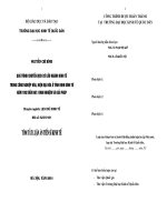 Quá trình chuyển dịch cơ cấu ngành kinh tế trong công nghiệp hóa, hiện đại hóa ở tỉnh Ninh Bình từ năm 1992 đến nay Kinh nghiệm và Giải pháp (tóm tắt + toàn văn)