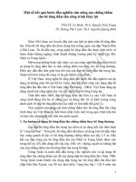 Một số kết quả bước đầu nghiên cứu nâng cao chống thấm cho bê tông đầm lăn công trình thủy lợi doc