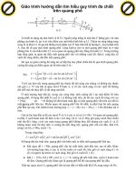 Giáo trình hướng dẫn tìm hiểu quy trình đa chiết trên quang phổ phần 1 potx