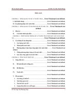 Thiết kế hệ thống xử lý nước thải nhà máy sản xuất dầu ăn