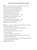 Bài tập môn kế toán hành chính sự nghiệp ppt