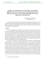 Nghiên cứu giải pháp quản lý hệ thống công trình kiểm soát lũ vùng tứ giác long xuyên nhằm nâng cao hiệu quả thoát lũ và chủ động phân phối nước ngọt, kiểm soát xâm nhập mặn pot