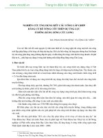Nghiên cứu ứng dụng kết cấu cống lắp ghép bằng cừ bê tông cốt thép dự ứng lực ở đồng bằng sông Cửu Long pot