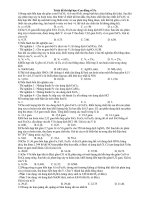 Trích đề thi đại học–Cao đẳng về Fe pot