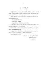 Nghiên cứu công tác hạch toán chi phí và tính giá thành sản phẩm tại công ty hải long