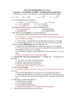 ÔN TẬP THI ĐH MÔN VẬT LÍ 12 Chương I . DAO ĐỘNG CƠ HỌC pdf