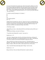 Giáo trình tổng hợp những quy trình vận hành hệ thống máy tính với hướng tối ưu phần 2 pptx