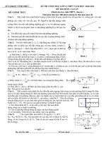 đề thi và đáp án thi học sinh giỏi thpt môn vật lý các tỉnh (11)