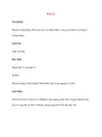 Lý thuyết Kinh mạch và Huyệt đạo: ĐẠI CỰ ppt