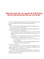 Giáo trình phân tích các nguyên tắc thiết kế tổng thể lớp mặt đường theo kết cấu của vật liệu phần 1 potx