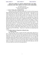 MỘT SỐ ƯU ĐIỂM CỦA THÙNG CHÌM BÊ TÔNG CỐT THÉP CÓ BUỒNG TIÊU SÓNG TRONG XÂY DỰNG CÔNG TRÌNH BIỂN potx