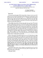 Sự cố kỹ thuật trong xây dựng công trình ngầm Dự báo, phòng ngừa và khắc phục doc