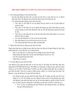 Tìn dụng Ngân Hàng: ĐIỀU KIỆN TRÌNH TỰ VÀ THỦ TỤC ĐĂNG KÝ GIAO DỊCH BẢO ĐẢM pps