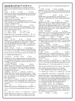 chuyên đề bài tập về con lắc lò xo