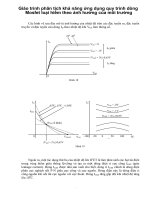 Giáo trình phân tích khả năng ứng dụng quy trình dòng Mosfet loại hiếm theo ảnh hưởng của môi trường phần 1 pps