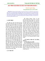 QUY TRÌNH VẬN HÀNH HỒ CHỨA THỦY ĐIỆN SÔNG BUNG 4 pot