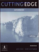 cutting edge advanced workbook phần 1 potx