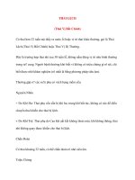 Bệnh Học Thực Hành: THAI LỆCH (Thai Vị Bất Chính) ppsx