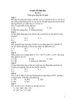 Luyện Thi Đại Học Bộ đề 2 doc
