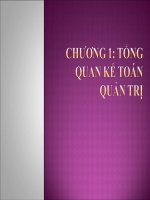 Bài giảng kế toán quản trị 1 pps