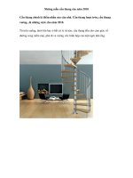 Những mẫu cầu thang của năm 2010 pot