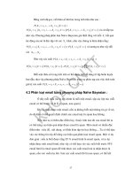 Tìm hiểu các hướng tiếp cận phân loại email và xây dựng phần mềm mail client hỗ trợ tiếng Việt - 2 doc