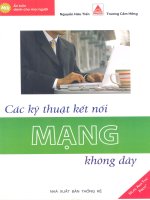 Các kỹ thuật kết nối mạng không dây part 1 potx