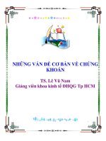 Các vấn đề cơ bản về chứng khoán pps