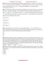 70 bài trắc nghiệm lý