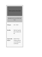 Chiến tranh Punic lần thứ nhất potx