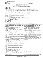 Giáo án môn vật lý lớp 8