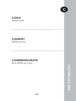 GRE VOCABULARY FLASH REVIEW - PART 3 doc