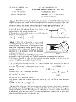 đề thi và đáp án chọn học sinh giỏi các tỉnh môn vật lý (2)
