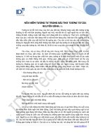 NỖI NIỀM TƯƠNG TƯ TRONG BÀI THƠ TƯƠNG TƯ CỦA NGUYỄN BÍNH pdf