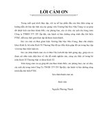 PHÁT TRIỂN văn hóa DOANH NGHIỆP tại CÔNG TY POS